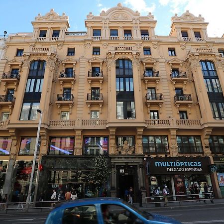 Hostal Hispano - Argentino Gran Via Madrid Kültér fotó